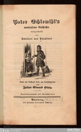 Peter Schlemihl's wundersame Geschichte