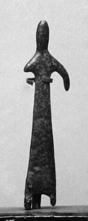 Ganz rohe etruskisch-italische Statuette