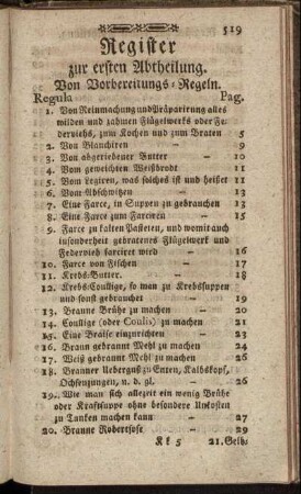 Register zur ersten Abtheilung. - Register zur zehnten Abtheilung.