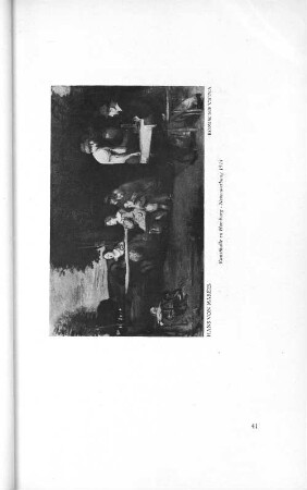 Hans von Marées Rämische Vigna Kunsthalle zu Hamburg - Neuerwerbung 1914