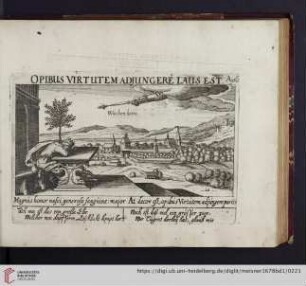 A96. Wachenheim, "Opibus virtutem adjungere laus est"