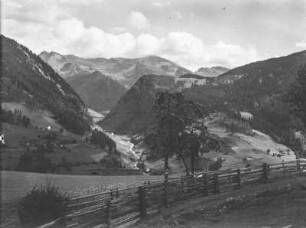 Landschaft : Österreich, Tirol. Gries am Brenner. Blick gegen Brennerpass