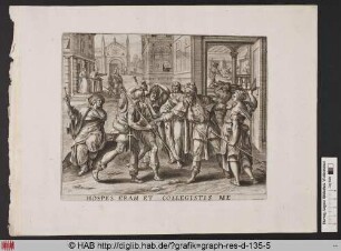Hospes eram et collegistis me.