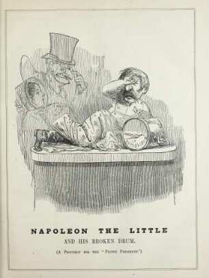 Napoleon the Little and his broken drum