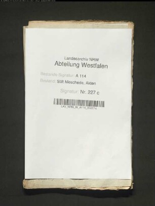 Melchior Wrede, Vikar zu Meschede und Dortmund, u. a. ./. Agneten Wegener, Küchnerin des Hilger Wrede: Nachlaßstreit, Melchior Wrede, Vikar zu Meschede und Dortmund, u. a. auch Schlägerei im Beisein der Frau des Balthasar Schmülling zu Meschede