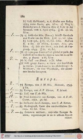 Europa (Nr. 78-84)