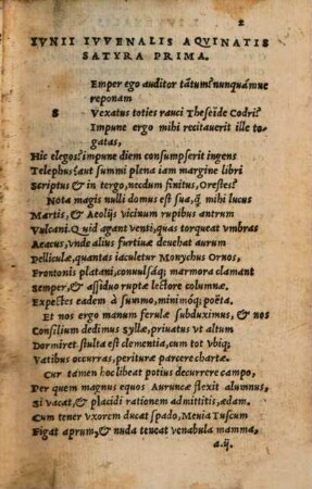 Iunii Iuvenalis Aquinatis Satyrae decem & sex