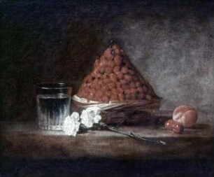 Korb mit Erdbeeren