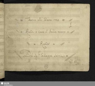 Olimpiade. Excerpts - Mus.3273-F-14,2 : S, orch
