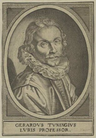 Bildnis des Gerardus Tuningius