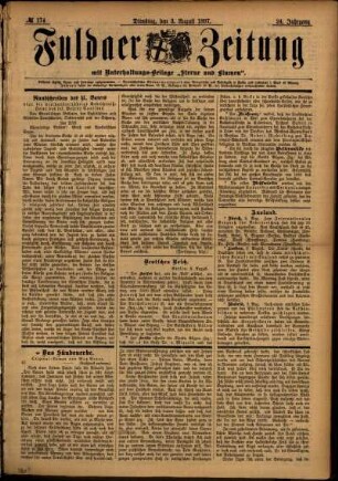 Ausgabe vom Dienstag, den 03. August 1897.