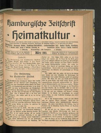Die Gefährdung des Volksdorfer Waldes.