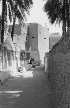 Straße in Gadames (Libyen-Reise 1938)