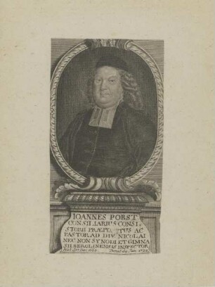 Bildnis des Ioannes Porst