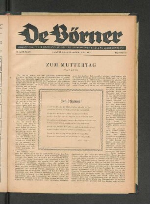 Zum Muttertag