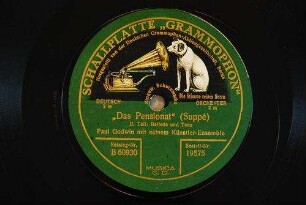 "Das Pensionat" : II. Teil: Ballade und Tanz / (Suppé)