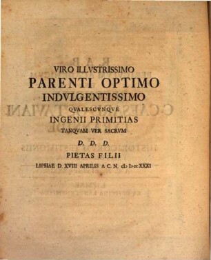 R. a B. Periculum academicum de recondita C. Caesaris Octaviani tyrannide ex historicorum testimoniis intelligenda