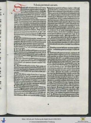 Tabula per totum annum