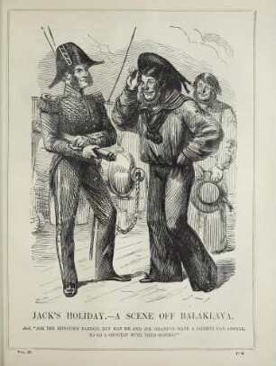 Jack's holiday. - A scene off Balaklava