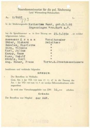 Baur, Katharina