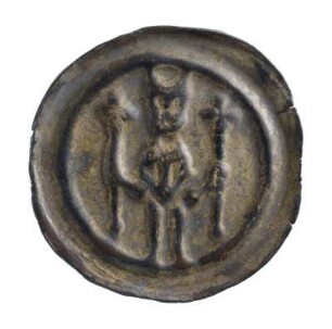Münze, Brakteat, Pfennig, 1254/1260