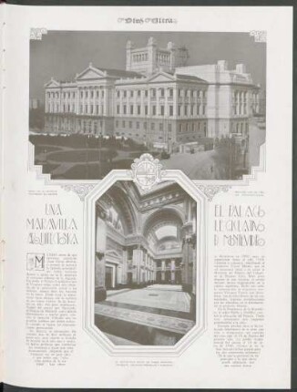 Una maravilla arquitectónica - el Palacio Legislativo de Montevideo