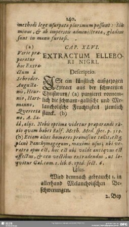 Cap. XLVI. Extractum Ellebori Nigri