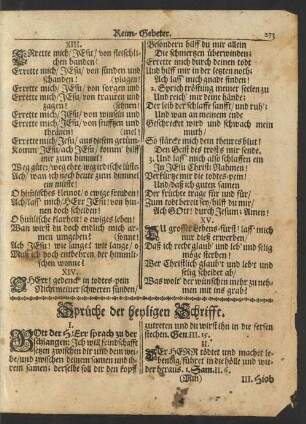 Sprüche der heyligen Schrifft