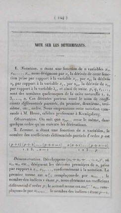 Note sur déterminants.
