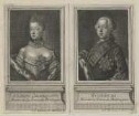 Bildnisse des Georg III., König von Großbritannien und der Sophie Charlotte, Königin von Großbritannien
