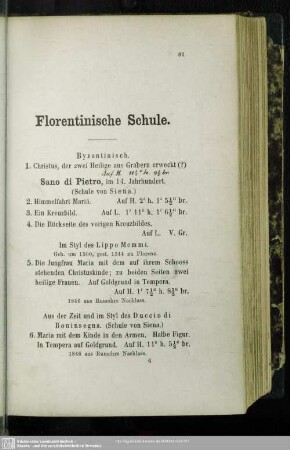 Florentinische Schule