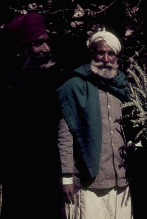 Reisefotos Indien. Zwei alte Männer
