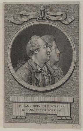 Bildnis des Johann Reinhold Forster und des Johann Georg Forster