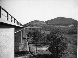 Aichelbergviadukt, km 165,953 - km 166,868 Brücke fertiggestellt 1938