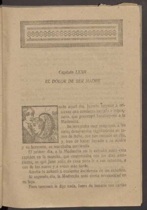 Capítulo LXXII - El dolor de ser madre