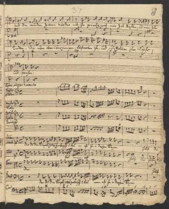 Coro: Der du den Tempel Gottes