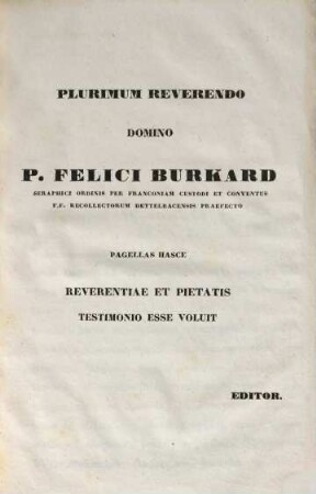 Descriptio urbis Dettelbach