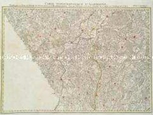 Grand Atlas . Bl. 74 (Burgund, Freigrafschaft): Contenante une Partie du Duché de Bourgogne et de Franche Comté.