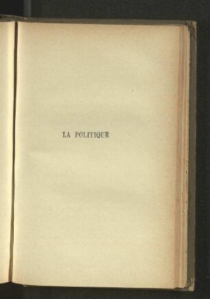 La politique