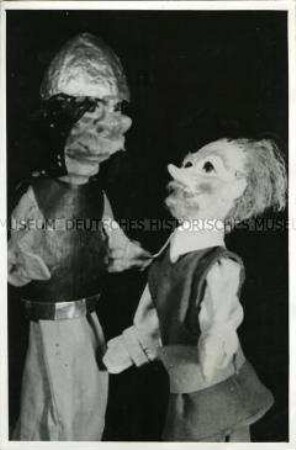 Figuren des Kindertheaters "Schöneberger Puppenspiele"
