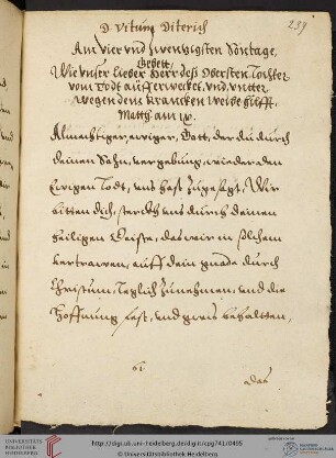 Gebete am 24. Sonntag nach Trinitatis