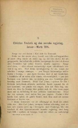 Grev Herman Wedel Jarlsberg og hans samtid 1779 - 1840 af Yngvar Nielsen, 2
