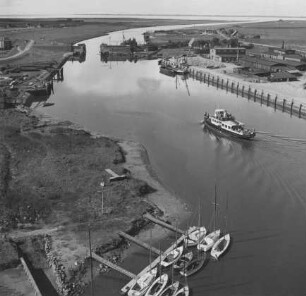 Schleuse Husum und Husumer Aue/Nordsee
