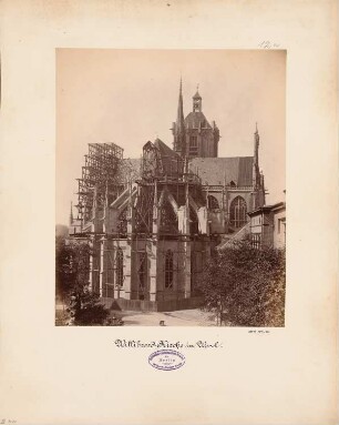 Kirche St. Willibrord, Wesel Restaurierung: Restaurierungsarbeiten am Chor