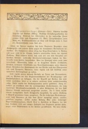 VII. Stellungskampf im Abschnitt Varennes