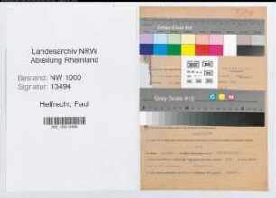 Entnazifizierung Paul Helfrecht, geb. 29.04.1891 (Verw.Angest.)