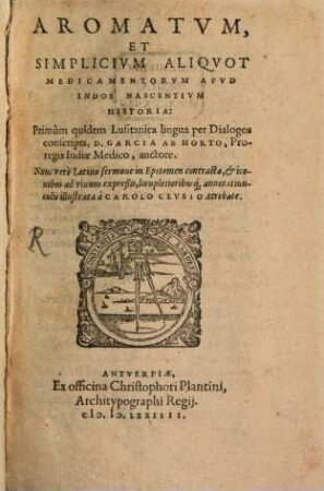 Aromatum et simplicium aliquot medicamentorum apud Indos nascentium historia