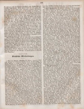 103-104 Kirchliche Mittheilungen