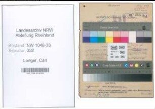 Entnazifizierung Carl Langer , geb. 06.05.1893 (Lehrer)