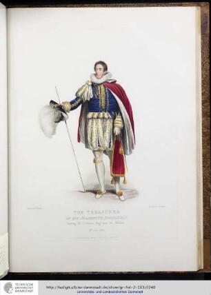 Abbildung: The Treasurer of His Majesty´s Household. The Right Hon. Lord Charles Bentinck.